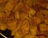 A picture of step 4 of Spicy Lotus Root.