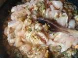 Pechuga salteada con arroz