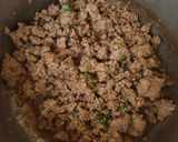 A picture of step 1 of Street style beef samose.