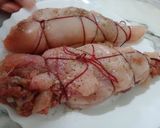 صورة لخطوة 2 من وصفة رولي الدجاج باللحم المفروم ⁦❤️⁩😘