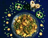 A picture of step 9 of Paneer Veggie Bhaaji.