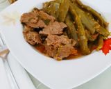 Φωτογραφία βήματος 3 της συνταγής Φασολάκια με μοσχαράκι