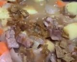 A picture of step 6 of Karei Raisu (Japanese style curry).