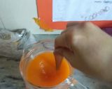 A picture of step 3 of Orange and Mango Slush.