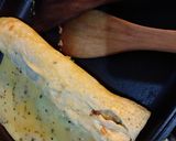 Foto langkah ke 3 dari resep Tamagoyaki Keju Sayur.