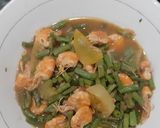 Foto langkah ke 6 dari resep 4. Tauco kacang panjang dan udang.