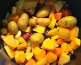 Foto del paso 1 de la receta: Crema de calabaza y zanahorias