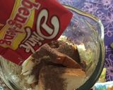 Foto langkah ke 1 dari resep Puding Brownis Roti tawar.