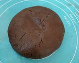 A picture of step 4 of Pinwheel Cookies 😍😍.