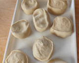 Vendégváró kifli, dupla sajtos recept fázis 2 fotója