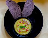A picture of step 5 of Mango Hummus.