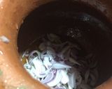 A picture of step 1 of Chinioti Mutton Kunna.