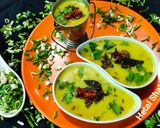 लहसुन की कढ़ी (lehsun ki kadhi recipe in Hindi) रेसिपी चरण 4 फोटो