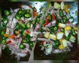 Foto langkah ke 5 dari resep Cumi tumis cabe hijau.