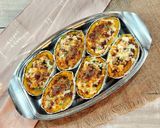 Foto del paso 12 de la receta: 🥔🧀Papas rellenas con carne y vegetales, gratinadas con queso 🧀🥔