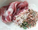 รูปขั้นตอนการทำที่ 3 ของ เบอร์เกอร์ข้าวเหนียวลาบหมู