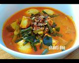 Foto langkah ke 4 dari resep Sayur Santan Labu+Kacang panjang simple.