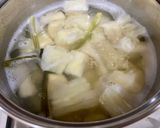 Foto langkah ke 2 dari resep Singkong Thailand/ Thai Sweet Cassava.