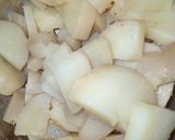 A picture of step 3 of Chaat Fry.