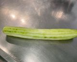 Une image de l'étape 8 de Salade de concombre, carottes et poivron à la mozzarella.