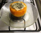 Foto del paso 2 de la receta: Calabacín relleno a caballo