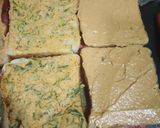 A picture of step 2 of Paneer sandwich pakoda.