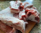 Smażone z cebulą podgardle krok przepisu 1 zdjęcie