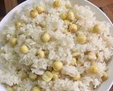 Hình bước làm 4 của món Xôi hạt sen
