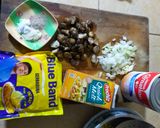 Foto langkah ke 6 dari resep Steak Tempe Mushroom Sauce.