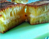 Foto langkah ke 4 dari resep Martabak manis teflon.