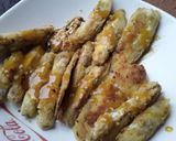 Foto del paso 5 de la receta: Bastones de berenjena empanizados con sal de miel de panela, ajo y mostaza🤔🤨😊