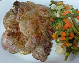 Foto del paso 5 de la receta: Chuletas de cabecero de lomo 🐷 adobada
