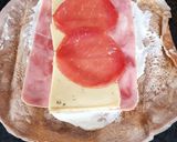 Une image de l'étape 4 de Galette de sarrasin complète au jambon raclette bacon 🥓 œuf.