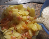 Foto del paso 3 de la receta: Tortilla express de patata y salmón ahumado