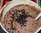 Foto langkah ke 2 dari resep Choco Banana Bread.