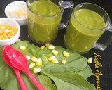 पालक कॉर्न का हेल्दी सूप (Palak Corn ka healthy Soup recipe in h रेसिपी चरण 7 फोटो