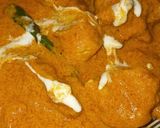 A picture of step 4 of Butter Chicken.
