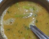 A picture of step 4 of Yellow moong dal.
