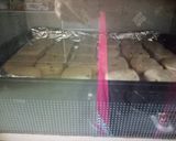 A picture of step 7 of Rajgira almonds cookies.