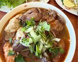 Hình bước làm 3 của món Bún bò đuôi bò