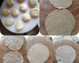 A picture of step 2 of Spring Roll Wrappers.