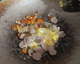 Foto langkah ke 5 dari resep Mie Home (Bayam Brazil) Goreng.