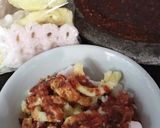 Foto langkah ke 2 dari resep Usek sambel khas pekalongan.