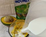 Foto langkah ke 3 dari resep Alpukat Kocok Matcha Keju.