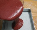 Foto langkah ke 8 dari resep Red Velvet Slice Cake.