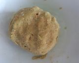 A picture of step 4 of Green Peas and Suji Kabab.