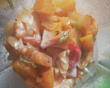Foto del paso 2 de la receta: Crema de calabaza y pimientos rojos