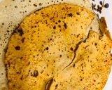 A picture of step 1 of Papad churi.