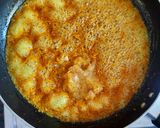 A picture of step 2 of Raw turmeric sabzi.