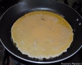 A picture of step 4 of My cheesey  omelette.